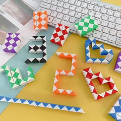 Magic Snake Ruler Puzzle Cube Educational Toy