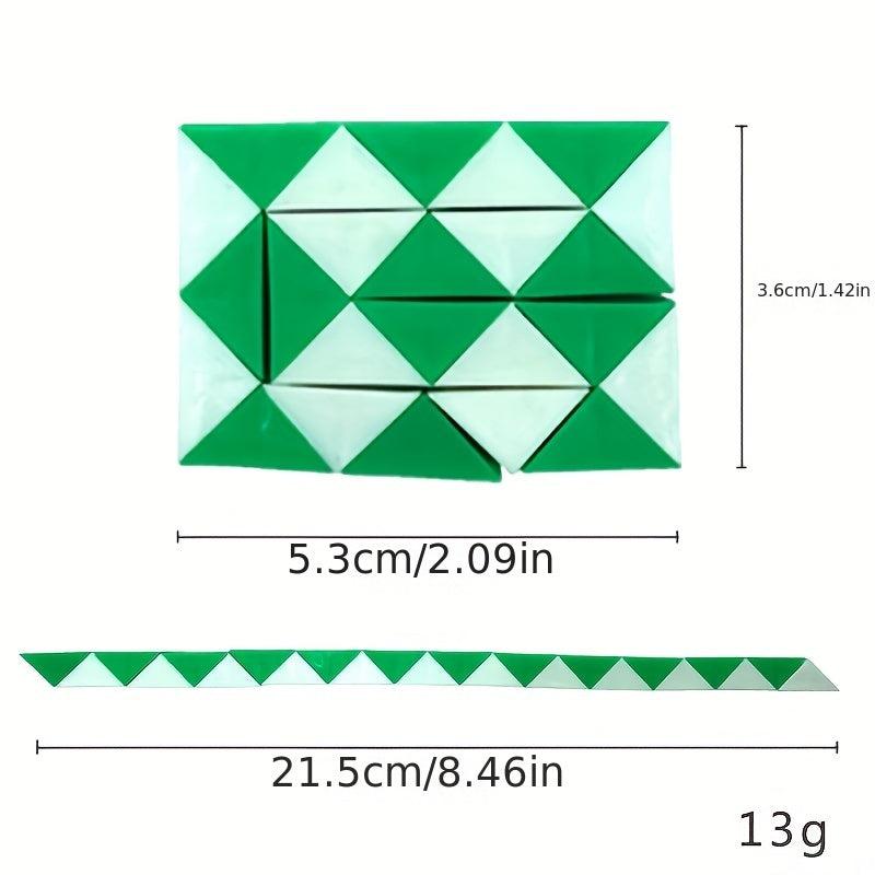 Magic Snake Ruler Puzzle Cube Educational Toy