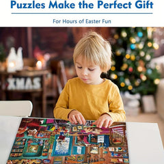 1000 Piece Winter Indoor Scenery Jigsaw Puzzle