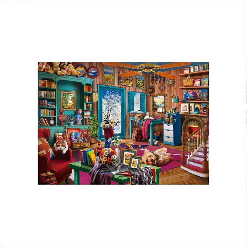 1000 Piece Winter Indoor Scenery Jigsaw Puzzle