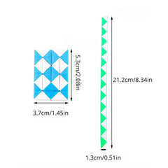 Versatile Magic Ruler Christmas Gift Decompression Intelligence Toy