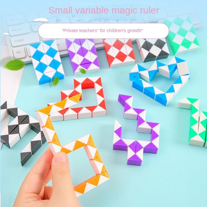 Versatile Magic Ruler Christmas Gift Decompression Intelligence Toy