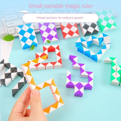 Versatile Magic Ruler Christmas Gift Decompression Intelligence Toy