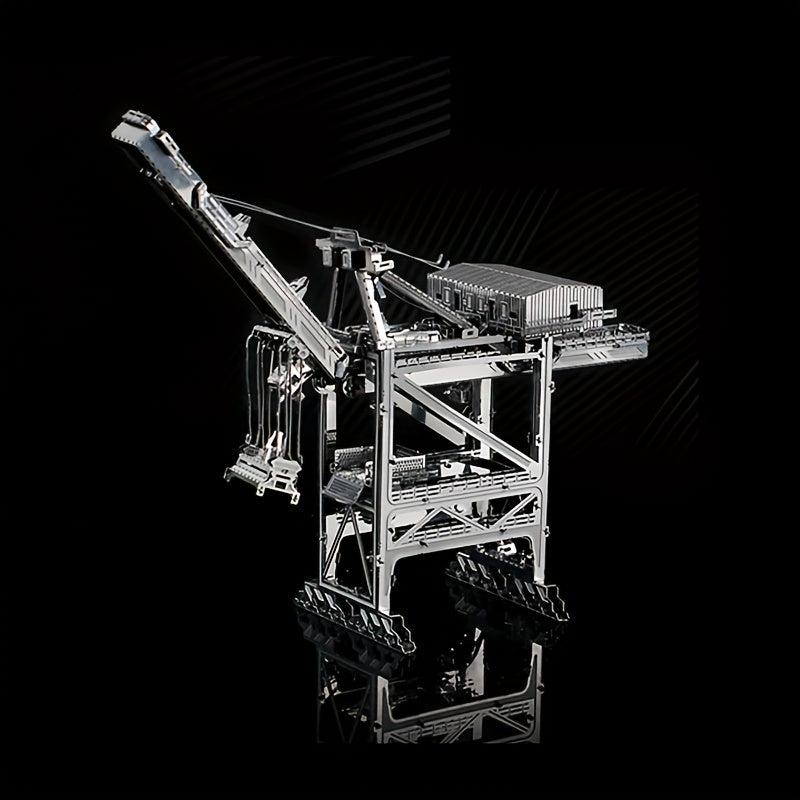 3D Metal Puzzle Model DIY Assembly Car Dock Crane Birthday Gift