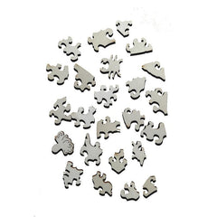 Pumpkin Wood Jigsaw Puzzle - Halloween DIY Educational Toy