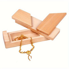 Wooden Brain Teasers Secret Opening Puzzle Box 3D Brain Teasers Puzzle