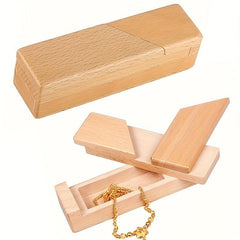 Wooden Brain Teasers Secret Opening Puzzle Box 3D Brain Teasers Puzzle