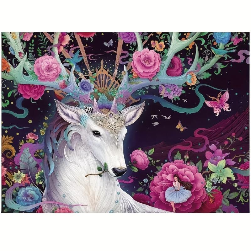 Maternal Love Wooden Jigsaw Puzzle - Unique Shape Advanced Puzzle
