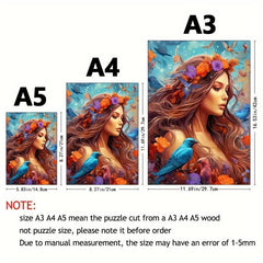 Fairy Advanced Player Wooden Puzzle Creative Alien Gift