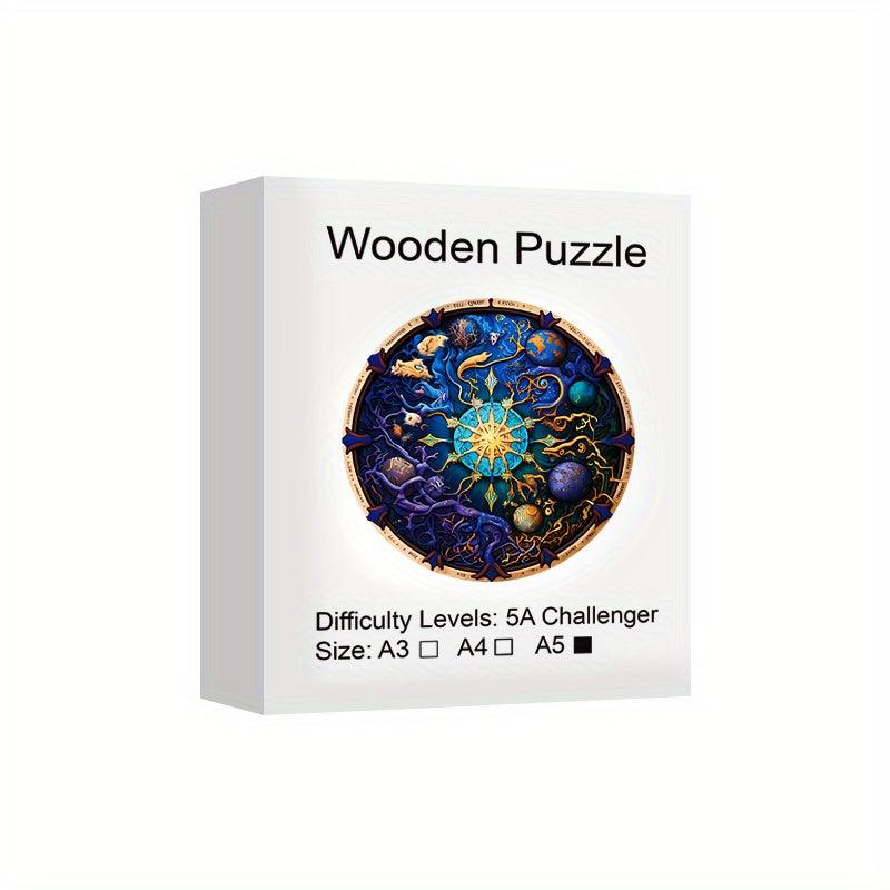 Yin Yang Wooden Jigsaw Puzzle - Mind Stimulating Gift