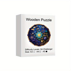 Yin Yang Wooden Jigsaw Puzzle - Mind Stimulating Gift