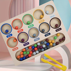 Beads Sorting Game Cognitive Educational Toy