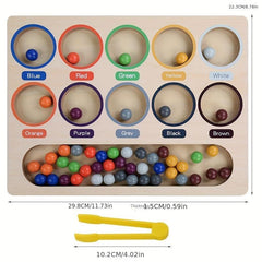 Beads Sorting Game Cognitive Educational Toy