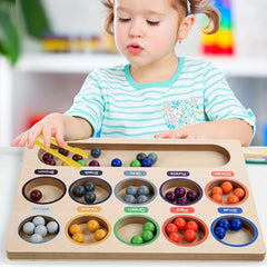 Beads Sorting Game Cognitive Educational Toy