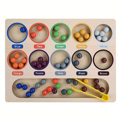 Beads Sorting Game Cognitive Educational Toy