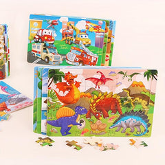 Kids 30-Piece Jigsaw Puzzle Wooden Educational Toy