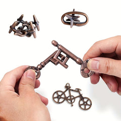 4-Piece Set of Metal Casting Educational Games