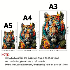 Unique Wooden Animal Puzzles with Gift Packaging