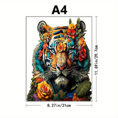 Unique Wooden Animal Puzzles with Gift Packaging