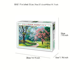 Spring Blossoms 1000 Pieces Paper Puzzle 75X50cm