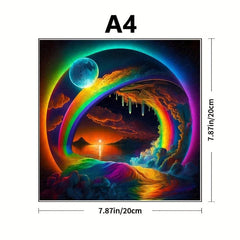 Colorful Aurora Wooden Puzzle - Animal Shape Magic Puzzle Toy