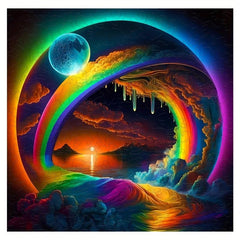 Colorful Aurora Wooden Puzzle - Animal Shape Magic Puzzle Toy
