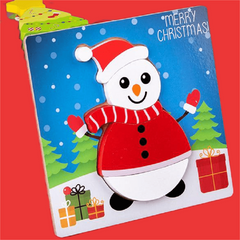 Montessori Puzzles for Preschool Kids - Shape & Recognition - Christmas Gift