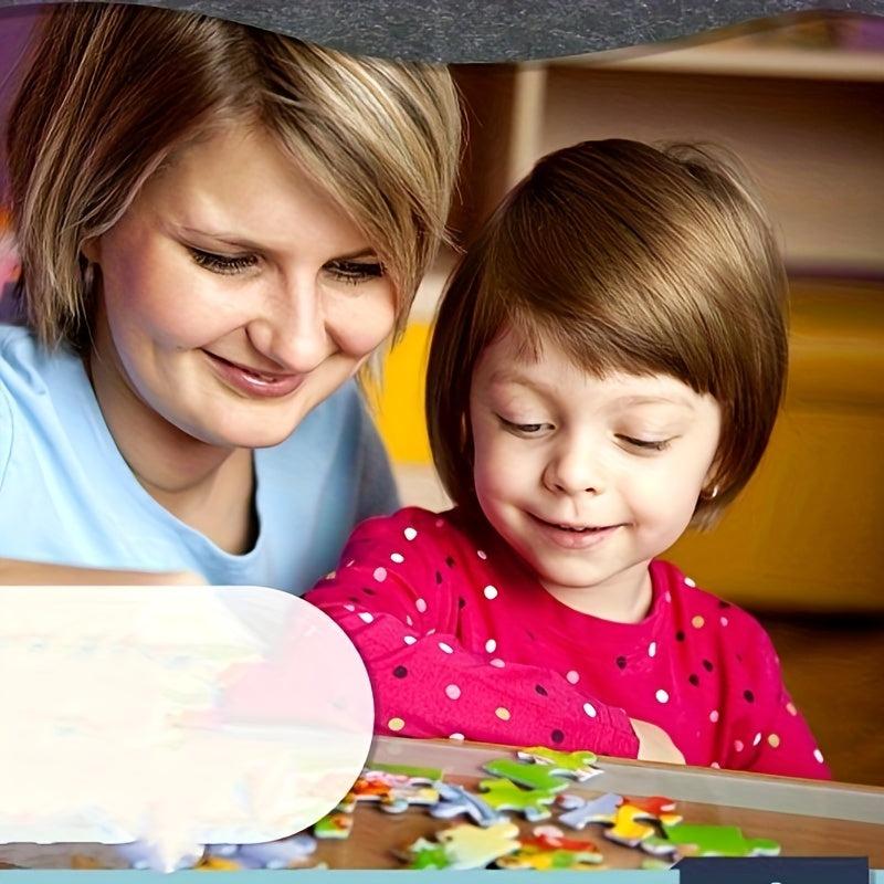 Kids 4x4 Animal Transportation Puzzle Set for Christmas and Halloween