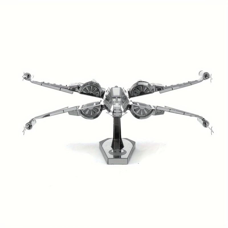 DIY 3D Metal Puzzle Poda Melon X wing Fighter Christmas Gift