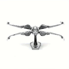 DIY 3D Metal Puzzle Poda Melon X wing Fighter Christmas Gift