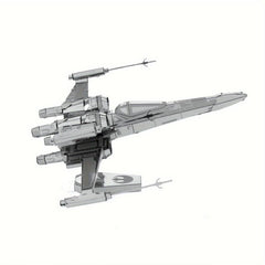 DIY 3D Metal Puzzle Poda Melon X wing Fighter Christmas Gift