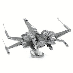 DIY 3D Metal Puzzle Poda Melon X wing Fighter Christmas Gift