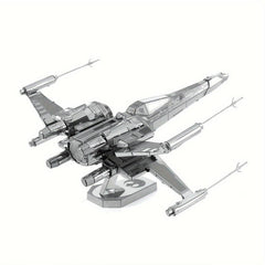 DIY 3D Metal Puzzle Poda Melon X wing Fighter Christmas Gift