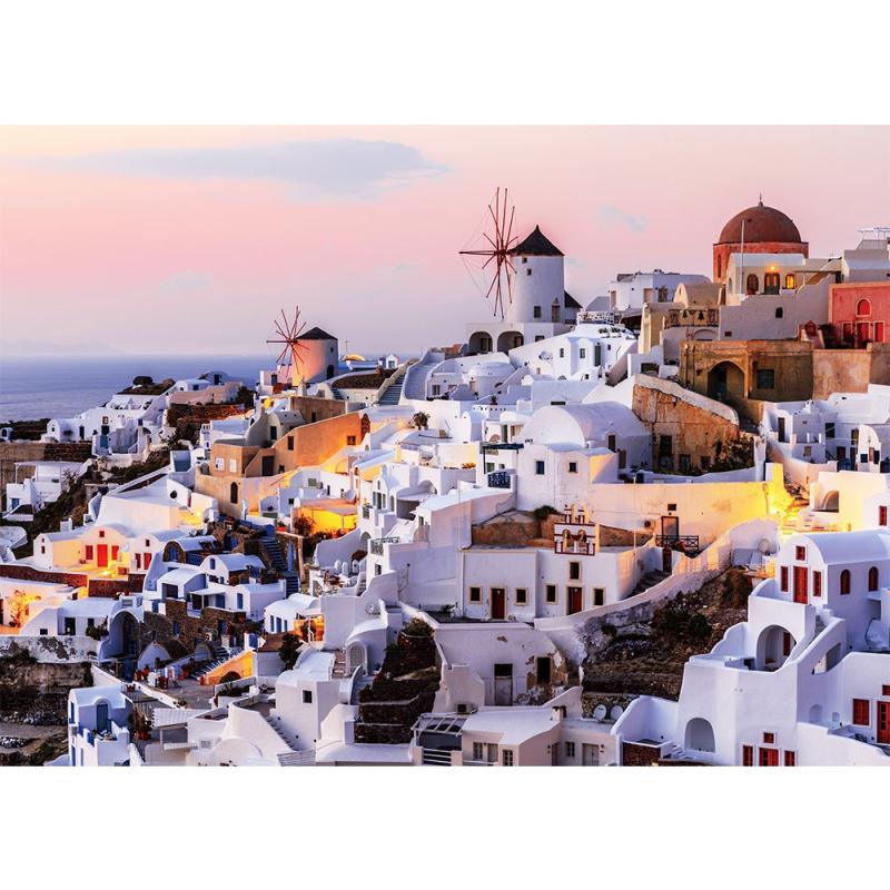 MaxRenard 1000-Piece Santorini Jigsaw Puzzle Landscape