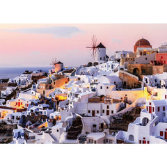 MaxRenard 1000-Piece Santorini Jigsaw Puzzle Landscape
