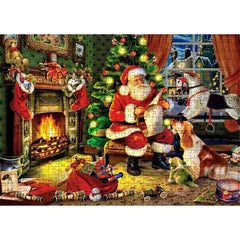 Christmas Santa Claus 1000 Pieces Jigsaw Puzzle Gift