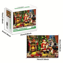 Christmas Santa Claus 1000 Pieces Jigsaw Puzzle Gift