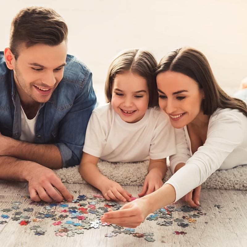 1000-Piece Mountain Lake Boats Jigsaw Puzzle