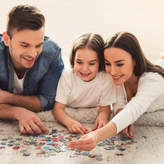1000-Piece Mountain Lake Boats Jigsaw Puzzle