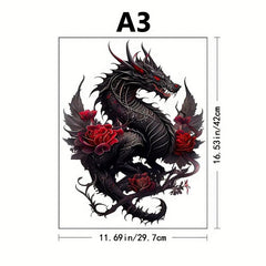 Flying Dragon Wooden Puzzle for Kids