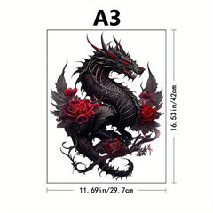 Flying Dragon Wooden Puzzle for Kids
