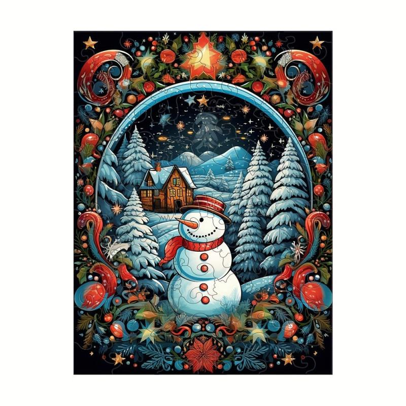 Christmas Puzzle Adult Animal Puzzle Holiday Entertainment
