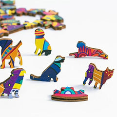 3D Wooden Chameleon Puzzle for Adults
