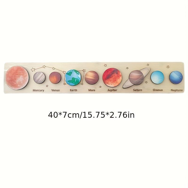 Early Education Astronomy Toys Solar System Puzzle Game Boards