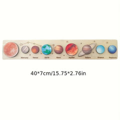 Early Education Astronomy Toys Solar System Puzzle Game Boards