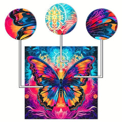 Butterfly Wooden Puzzle Game Fun Gift for Family & Friends