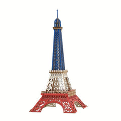 Wooden Paris Iron Tower 3D Jigsaw Puzzle Educational Toy