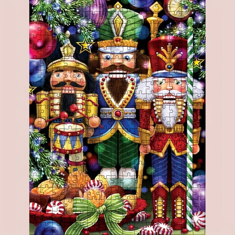 Nutcracker Puzzles Adult & Children's Games Artistic Christmas Toys