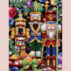 Nutcracker Puzzles Adult & Children's Games Artistic Christmas Toys
