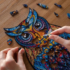 Owl Wooden Puzzle in Box